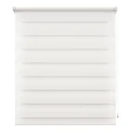 Rolety - Roleta dzień/noc Adele 90 x 140 cm biała - miniaturka - grafika 1