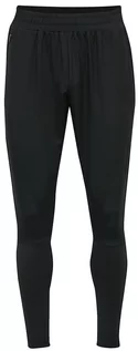 Spodnie sportowe męskie - Hummel Spodnie treningowe "Spiro" w kolorze czarnym - grafika 1