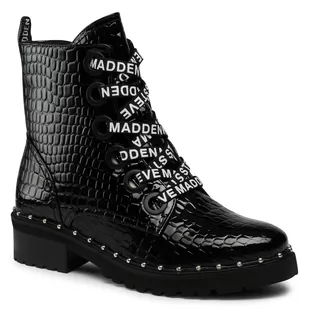 Steve Madden Trapery Tess SM11000710-02002-066 Black Croco - Botki damskie - miniaturka - grafika 1