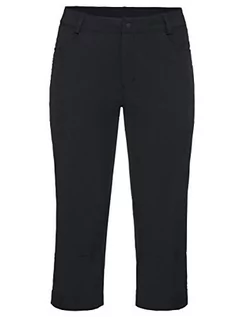 Spodnie damskie - Vaude Spodnie damskie Women's 3/4 Yaki Pants II czarny czarny 34 408190100340 - grafika 1