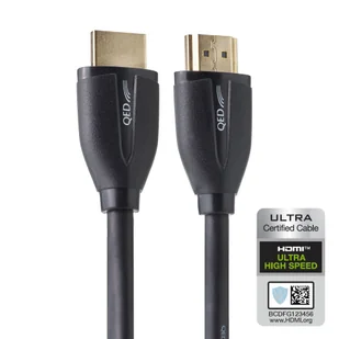 Qed Przewód HDMI HS+Ethernet SUPERSPEED Długość 7,5 m - Kable - miniaturka - grafika 1