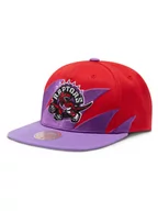 Czapki dla dzieci - Mitchell & Ness Czapka z daszkiem NBA Sharktooth Raptors HHSS2978 Czerwony - miniaturka - grafika 1