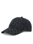 Czapki damskie - Calvin Klein Czapka z daszkiem Aop 6 Panel Baseball Cap LV04K5058G Czarny - miniaturka - grafika 1