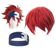 Dodatki do strojów karnawałowych - Peruka Cosplay Anime Włosy Reki Kyan Naruto - miniaturka - grafika 1