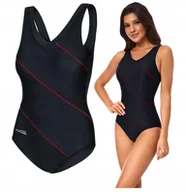 Stroje kąpielowe - AQUA SPEED STRÓJ KOSTIUM KĄPIELOWY JEDNOCZĘŚCIOWY DO PŁYWANIA PUSHUP XXL 44 - miniaturka - grafika 1