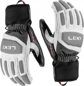 Rękawice narciarskie - Leki LEKI RĘKAWICE Griffin Pro 3D white/black 8.5 - miniaturka - grafika 1
