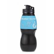 Butelki filtrujące - Water-to-Go Butelka osobista z filtrem i ustnikiem - bidon 75CL (0,75 Lit.) blue 5052596086604 - miniaturka - grafika 1