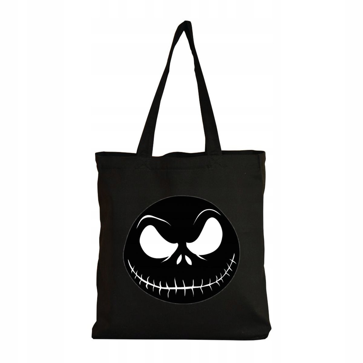 Eko Torba na ramię Zakupy Shopper Torebka Bawełniana Jack Skellington