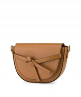 Torebki damskie - Mała Torebka Damska Listonoszka Na Ramię PUCCINI Brązowa BK1241213M-2 - miniaturka - grafika 1