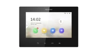 Wideodomofony - Hikvision DS-KH6220-LE1 wideodomofon 17,8 cm (7") Czarny - miniaturka - grafika 1