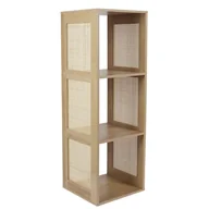 Półki do salonu - Regał Kali 3 półki naturalny - miniaturka - grafika 1