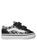 Buty dla dziewczynek - Vans Tenisówki VN0009RCBA21 Czarny - miniaturka - grafika 1