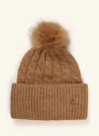 Czapki damskie - Tommy Hilfiger Czapka beige - miniaturka - grafika 1