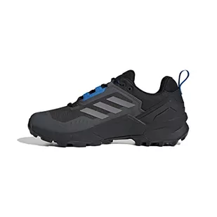 adidas Terrex Swift R3 GTX, 45 1/3 EU Unisex Dorosły Czarny, Szary Three Blue Rush, Unisex Dorosły, Rdzeń Black Grey Three Blue Rush, 45.5 EU - Buty trekkingowe damskie - miniaturka - grafika 1