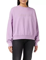 Bluzy damskie - Wrangler Damska bluza relaksacyjna, naturalny fiolet, rozmiar S - miniaturka - grafika 1