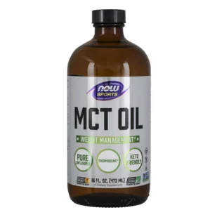 Now Foods MCT Oil 473ml Szybka wysyłka - Suplementy diety - miniaturka - grafika 1