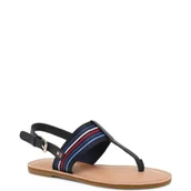 Sandały damskie - Tommy Hilfiger Skórzane sandały - miniaturka - grafika 1