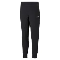 Spodnie sportowe damskie - Damskie spodnie dresowe Essentials PUMA Black - miniaturka - grafika 1