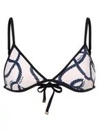 Stroje kąpielowe - Tommy Hilfiger - Damska góra od bikini  trójkątne miseczki  z wypełnieniem, niebieski|różowy - miniaturka - grafika 1