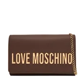 Torebki damskie - Torebka LOVE MOSCHINO JC4121PP0NKD031A Brązowy - miniaturka - grafika 1
