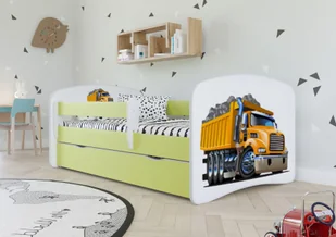 Kocot Kids Łóżko BABY DREAMS ciezarowka 160 dziecięce polskie Kocot Kids - Łóżka dla dzieci i młodzieży - miniaturka - grafika 1