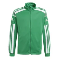Bluzy dla chłopców - Dziecięca Bluza ADIDAS SQ21 TR JKT Y GP6456 – Zielony - miniaturka - grafika 1