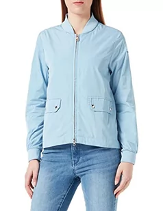 Geox Kurtka damska W STHELLAE Jacket, Dusty Blue, rozmiar 42 (DE), Dusty Blue, 42 - Kurtki damskie - miniaturka - grafika 1