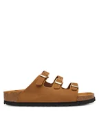 Klapki i japonki damskie - Birkenstock Klapki Florida Fresh Tonal Footbed 1031867 Brązowy - miniaturka - grafika 1