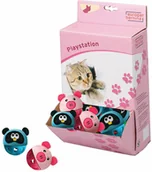 Zabawki dla kotów - EBI ZAB. KOT PIŁKI ZWIERZAKI 5cm 409/424308 - miniaturka - grafika 1