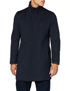 bugatti męski płaszcz wełniany, morski, 52 - Płaszcze męskie - miniaturka - grafika 1