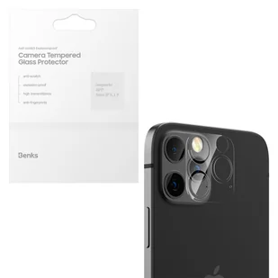 Benks Szkło na aparat 0,15mm 2szt. iPhone 12 Pro 6948005968281 - Szkła hartowane na telefon - miniaturka - grafika 1