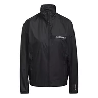 Kurtki damskie - adidas Damska kurtka wiatrówka W Mt, czarna, XL, czarny, XL - miniaturka - grafika 1
