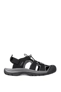 SANDAŁY RAPIDS H2-BLACK-STEEL GREY - Sandały męskie - miniaturka - grafika 1