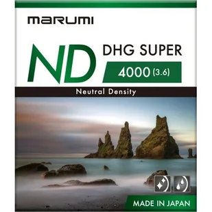 Marumi Super DHG ND4000 Filtr fotograficzny szary 62mm MND4000_62_SUPER_DHG - Filtry fotograficzne - miniaturka - grafika 1
