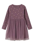 Sukienki - name it Sukienka w kolorze szaroróżowym - miniaturka - grafika 1
