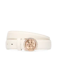 Paski - Pasek Damski Guess BW9284 P5430 Biały - miniaturka - grafika 1