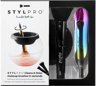 STYLPRO Makeup Brush Cleaner And Dryer Gift Set Rainbow - Urządzenie do czyszczenia pędzli - Pozostałe akcesoria do makijażu - miniaturka - grafika 1