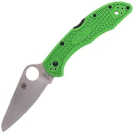 Noże - Nóż Spyderco Salt 2 Green FRN LC200N Plain (C88FPGR2) - miniaturka - grafika 1