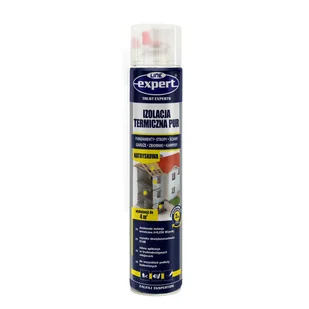 Piana do ociepleń wężykowa izolacja do dociepleń PUR 750 ml EXPERT LINE - Pianki montażowe - miniaturka - grafika 1