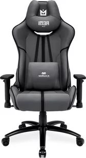 IMBA Seat WARLOCK materiałowy szaro-czarny - Fotele gamingowe - miniaturka - grafika 1