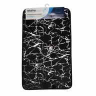 Dywaniki łazienkowe - Dywanik łazienkowy Elegant 50 x 80 cm czarny Malva - miniaturka - grafika 1