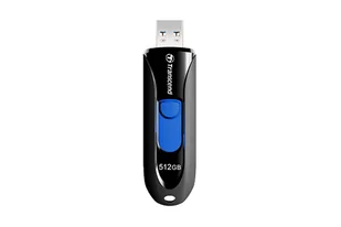 Transcend JetFlash 790 512 GB USB Typu-A 3.2 Gen 1 (3.1 Gen 1) Czarny, Biały TS512GJF790W - Pendrive - miniaturka - grafika 1