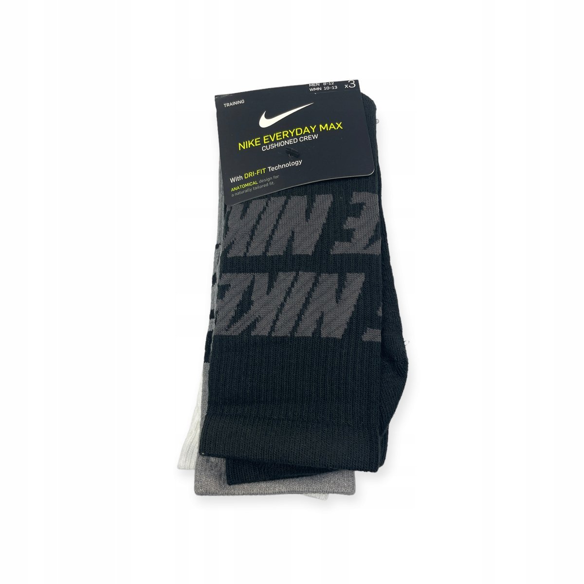 Skarpetki męskie NIKE EVERYDAY MAX 3 Pack L