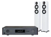 Zestawy stereo - NAD C 379 (czarny) + Carina FS247.4 (biały) - miniaturka - grafika 1