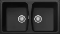 Zlewozmywaki - Zlew PLADOS VERONA 20 CZARNY MAT (black mat 70) (SP079270) - miniaturka - grafika 1