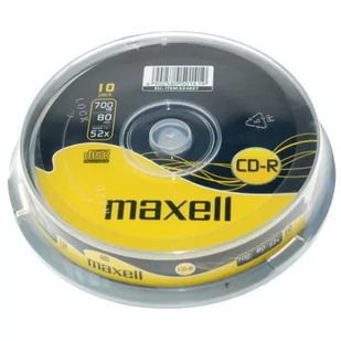 Maxell CD-R 700MB 52x 10 NDMLPRACC010 - Nośniki danych - miniaturka - grafika 1