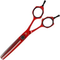 Nożyczki fryzjerskie - Wolf degażówki nożyczki praworęczne 5,5'  fryzjerskie do strzyżenia włosów do salonu linia Superior - miniaturka - grafika 1