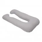 Poduszki do karmienia - Mamandu, Poduszka U, 78x140 cm, Szary - miniaturka - grafika 1