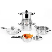 Zestawy garnków i patelni - KOHERSEN KOHERSEN Zestaw garnków KOHERSEN 12 elementów) - miniaturka - grafika 1