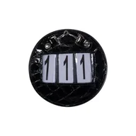 Kurtki jeździeckie - Numerki startowe HKM Ida para czarne/croco - miniaturka - grafika 1